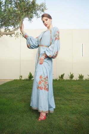 فستان قطن صيفي أنيق