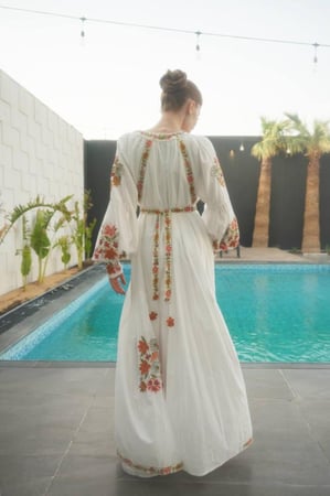 فستان صيفي طويل أنيق