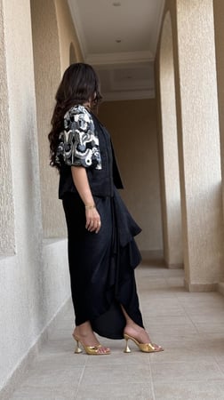 فستان بلاك شارم