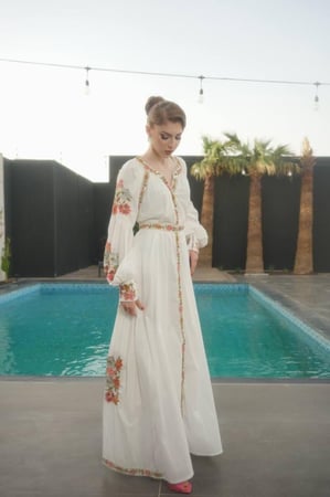 فستان صيفي طويل أنيق