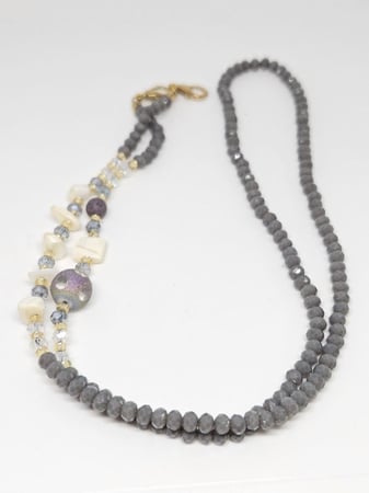 تعليقة نظارة أنيقة - رمادي