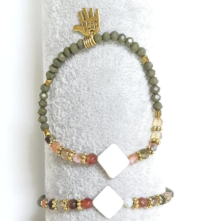 اسورة مرجانة-زيتي من الاحجار الطبيعية