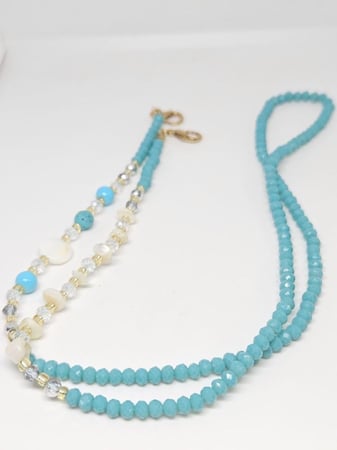 تعليقة نظارة أنيقة - فيروزي