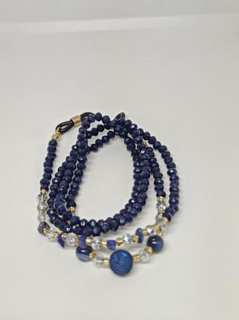 تعليقة نظارة أنيقة - كحلي