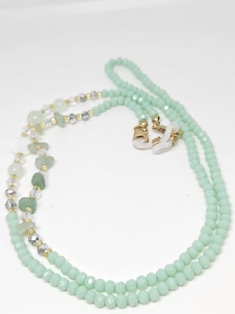 تعليقة نظارة أنيقة - فستقي