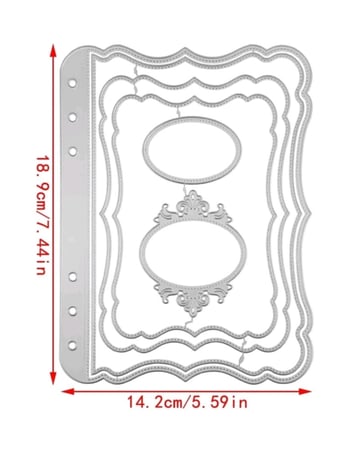 قالب قطع الورق على شكل فساتين