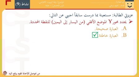 عرض الصف الأول المتوسط-تابع الدرس2 الاحداثيات في البرمجة-جزء2