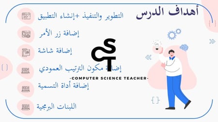 عرض تقنية رقمية 3 ثانوي-الوحدة 3- الدرس2 :بناء  تطبيقات الهاتف الذكي-جزء2