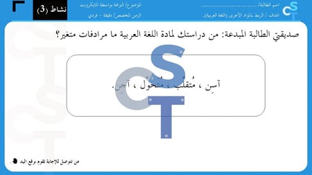 عرض تقنية رقمية 1-3 ثانوي-الوحدة 3- تابع الدرس 1: مقدمة إلى المايكروبت-جزء3