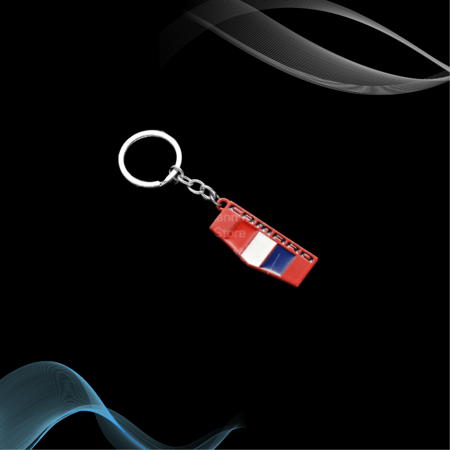 تعليقة شعار كمارو احمر