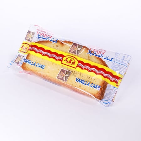 كيك شرايح الفانيلا