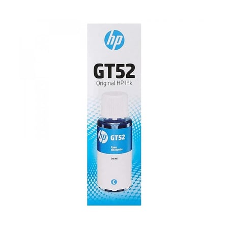 حبر لون  أزرق أصلي من HP GT52 سعة 70 مل - M0H54AE