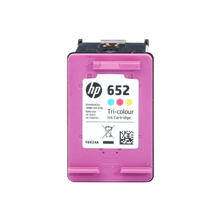 خرطوشة حبر سائل ألوان HP 652 عالي الإنتاجية -F6V24AE