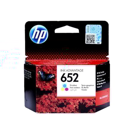 خرطوشة حبر سائل ألوان HP 652 عالي الإنتاجية -F6V24AE