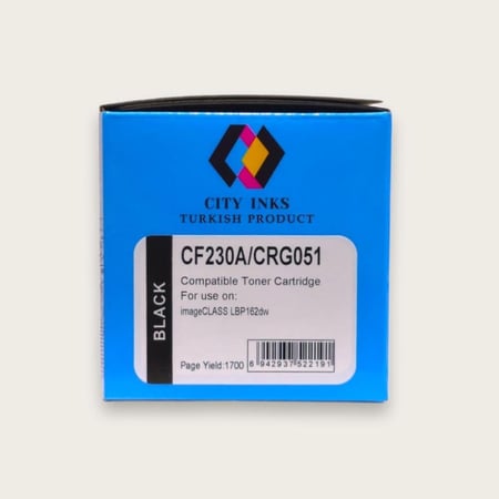 حبر طابعة ليزر 30A أسود بديل CF230A-CRG 051 متوافق مع اتش بي ليزر جيت برو وكانون