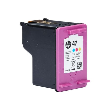 خرطوشة حبر ملون HP 47 عالي الإنتاجية - 6ZD61AE