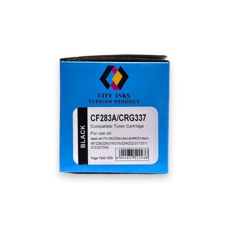 حبر طابعة ليزر 83A أسود بديل CF283A - CRG 337متوافق مع اتش بي ليزر جيت برو وكانون