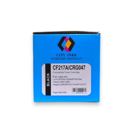 حبر طابعة ليزر 17A أسود بديل CF217A-CRG047 متوافق مع اتش بي ليزر جيت برو وكانون