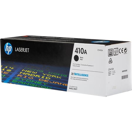 حبر اتش بي ليزر 410A أسود أصلي  لطابعات اتش بي ليزر ملونه  - TONER HP 410A CF410A BLACK