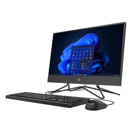 كمبيوتر مكتبي اتش بي الكل في واحد 200 G4 انتل كورآي 3-1215U بسرعة 1.2 الرامات 4 جيجابايت سعة التخزين 256 جيجابايت SSD