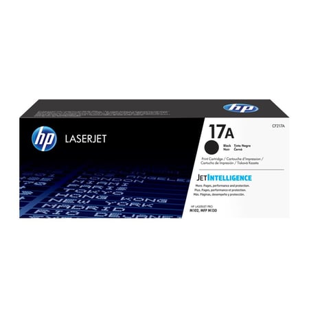 حبر اتش بي ليزر 17A أسود أصلي  لطابعات اتش بي ليزر -TONER HP 17A BLACK CF217A