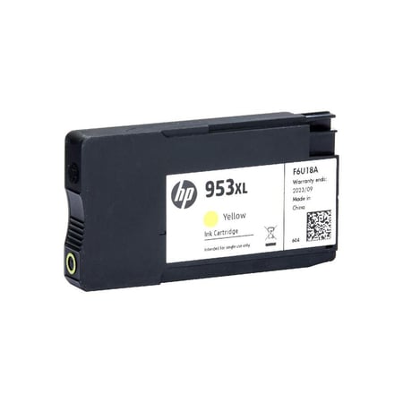 خرطوشة حبر سائل أصفر INK HP 953XL عالي الإنتاجية - F6U18AE