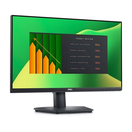 شاشة كمبيوتر 23.8 بوصة فل اتش دي 1920x1080 تقنية العرض VA مزودة في منفذ DisplayPort / VGA -  E2423H اسود