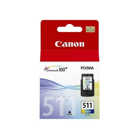 خرطوشة حبر سائل ملون INK CANON CL-511 أصلية  -  COLOR