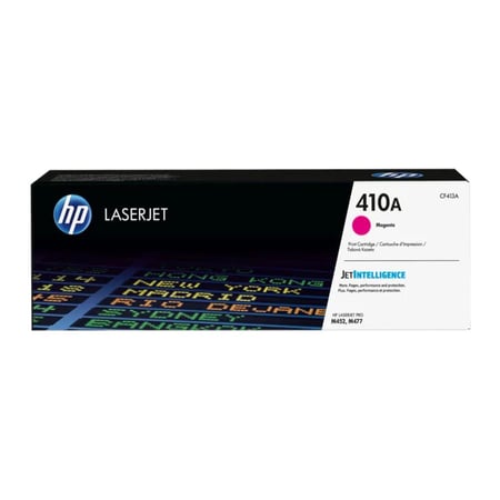 حبر اتش بي ليزر 410A أرجواني أصلي  لطابعات اتش بي ليزر ملونه  - TONER HP 410A CF413A MAGENTA Original