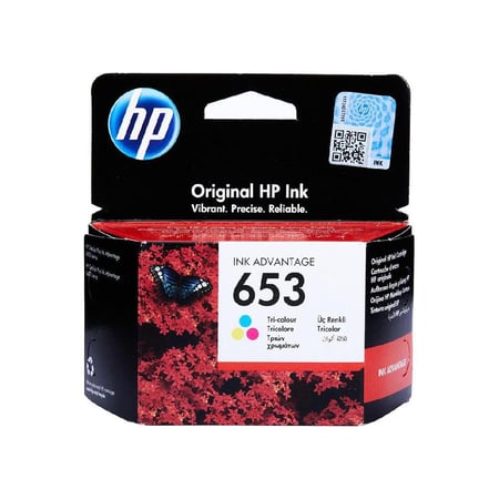 خرطوشة حبر سائل ملون HP 653 عالي الإنتاجية - 3YM74AE