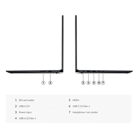 لاب توب لينوفو ايديا باد 15IAU7 1 معالج انتل كور آي 5-1235U الرامات 8 جيجابايت سعة التخزين 512 جيجا بايت SSD كرت الشاشة انتل اريس اكس الشاشة 15.6 بوصه فل اتش دي 1920x1080 نظام التشغيل دوس – رمادي