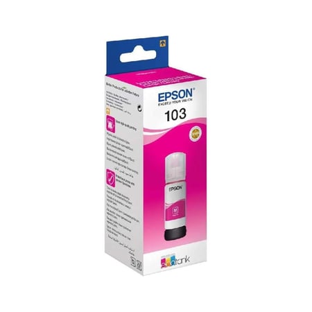 قارورة حبر ابسون EPSON 103M رجواني أصلي