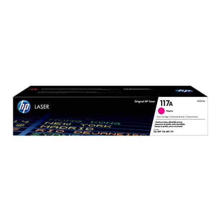 حبر اتش بي ليزر 117A أرجواني أصلي  لطابعات اتش بي ليزر ملونه  - TONER HP 117A MAGENTA W2073A