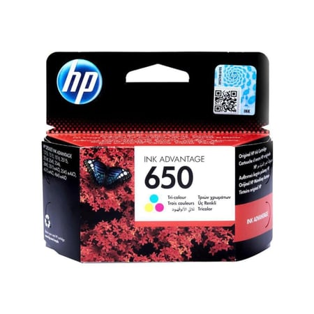 خرطوشة حبر سائل ألوان HP 650 عالي الإنتاجية - CZ102AK
