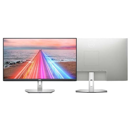 شاشة كمبيوتر ديل 27 بوصة فل اتش دي 1920x1080 تقنية العرض IPS معدل التحديث 75 هيرتز زمن الاستجابة 4 ملي في الثانية المنافذ HDMI - رمادي S2721HN