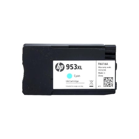 خرطوشة حبر سائل سماوي INK HP 953XL عالي الإنتاجية - F6U16AE