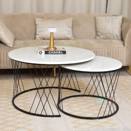 طقم طاولتين متداخله :13