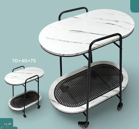 عربيه تقديم رتان75x40x70