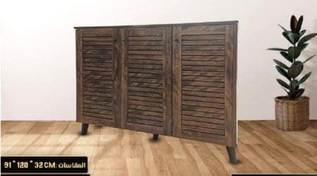 دولاب جزامة خشب 3باب