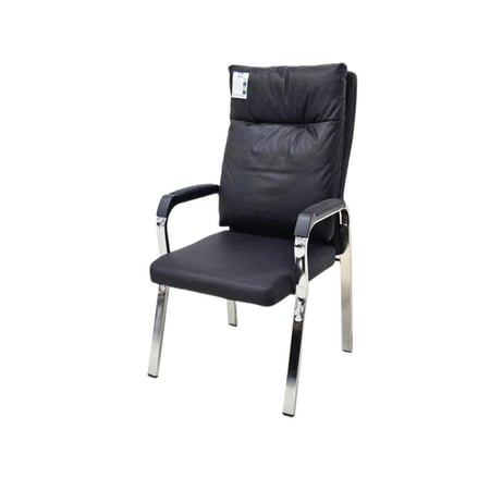 كرسي مكتبي ثابت قماش : W-3 GRAY