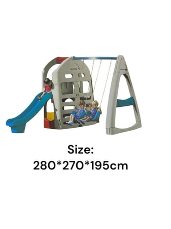 زحليقه بلاستيك مع زحليقتين