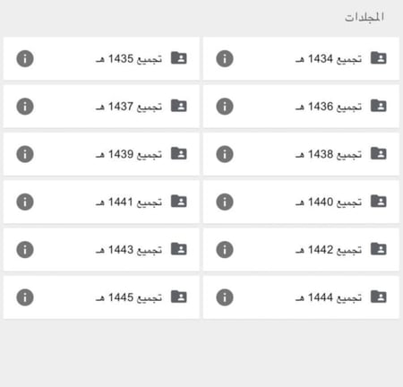 تجميعات قدرات ورقي ( تجميعات السنين )