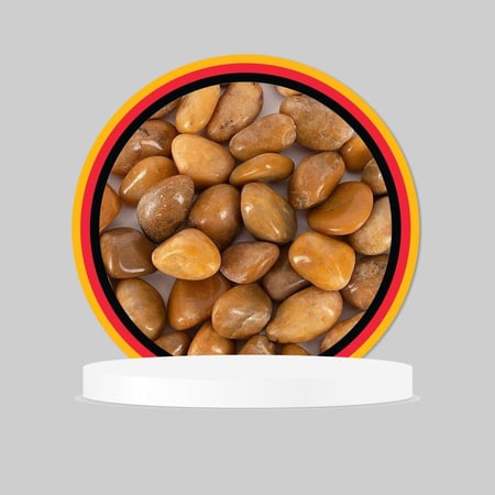 حجر زينة متوسط و كبير الحجم مصقول لامع مزخرفة  و مصقولة تشكيلة ملونه بالبني فاتح و الزيتي الرمادي و الأبيض لحوض السمك والحديقة والمناظر الطبيعية وديكور المنزل الداخلي والخارجي،