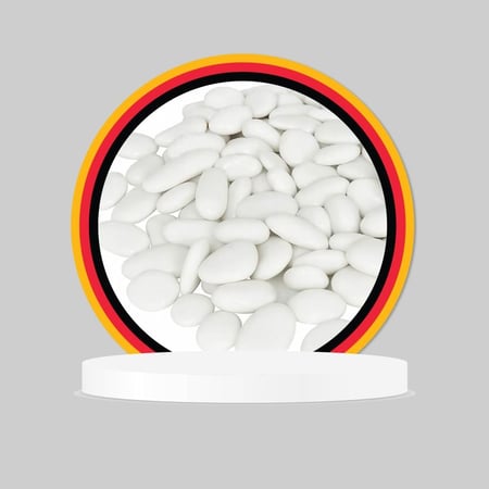 حصى لون أبيض حجم ناعم احجار صخور النهر ديكور طبيعي مصقول متنوع صغير الحجم مناسب لاحواض الاسماك والنباتات والمناظر الطبيعية والبرك وحشوات المزهرية اناء والديكور المنزلي وغيره