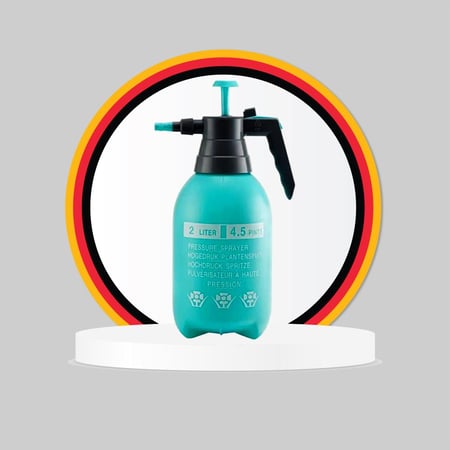 بخاخ الماء نوع أصلي للنظافة والزراعه والنباتات و غسل السيارات 2 ليتر  ذات رأس متغير المسار . متعدد الأستخدام . بلاستيك مقوى مقاوم للصدمات  . لون تيفني