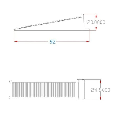 خابور تسوية وزنية البلاط 3max (اسفين )200قطعة مناسب لتركيب البورسلان و السيرامك و البلاط بدقة عالية دون التدرج و التبعثر . وداعا لمشاكل التركيب . يوفر المال و الجهد و الوقت بجودة عالية