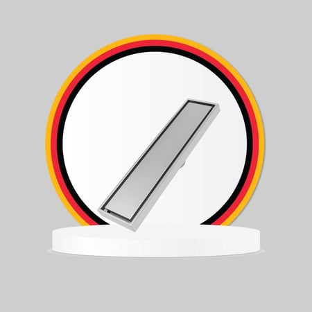 صفاية ارضية ستانليس 304 ايطالية مقاس 50 سم