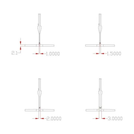 فواصل تسوية البلاط 200قطعه 3max 1mm كيس أقتصادي مع الشحن3×1 . مناسب لتركيب البورسلان و السيرامك و البلاط بدقة عالية دون التدرج و التبعثر . وداعا لمشاكل التركيب . يوفر المال و الجهد و الوقت بجودة عالية