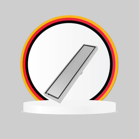 صفاية ارضية ستانليس 304 ايطالية مقاس 40 سم