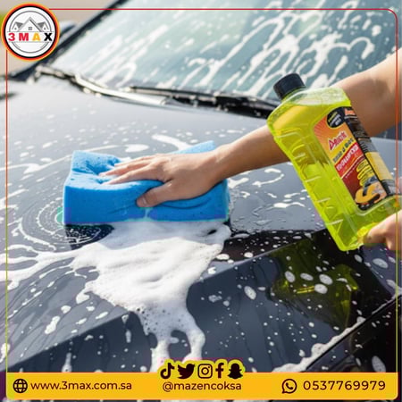 شامبو واكس للسيارات . شامبو وملمع للسيارات بلمعه مميزة تدوم . يحافظ على بودي السيارة لمدة أطول دون غبار . حماية كاملة